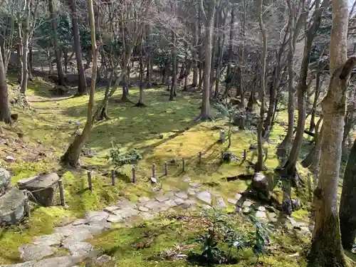 百済寺の庭園