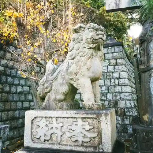 品川神社の狛犬