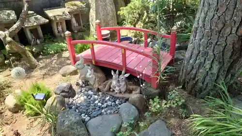 御嶽山神社の庭園