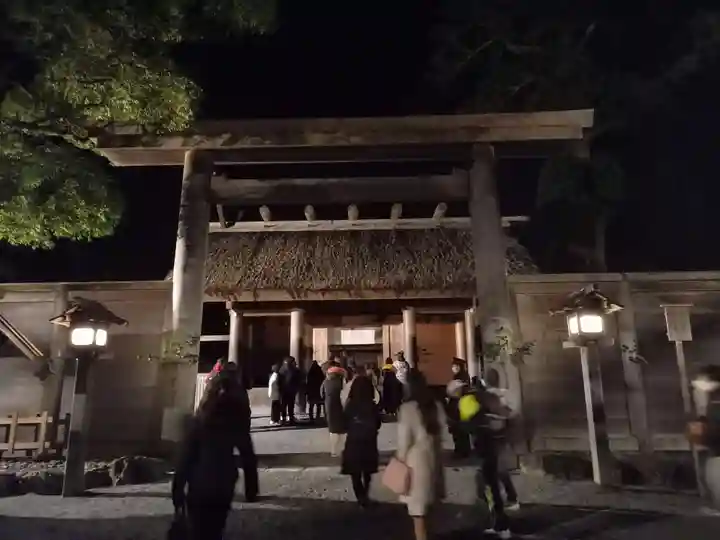 伊勢神宮内宮(皇大神宮)の鳥居