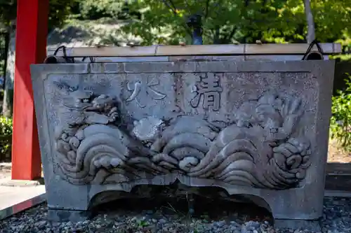 桜ヶ池池宮神社の手水舎