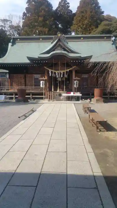 常陸第三宮 吉田神社の本殿・本堂
