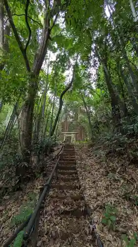 荏柄八幡社の庭園