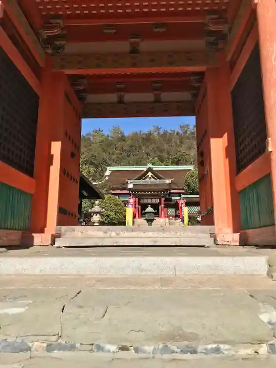 紀州東照宮の山門・神門