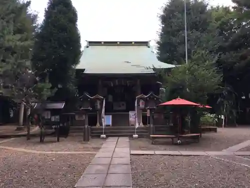 上目黒氷川神社の本殿・本堂