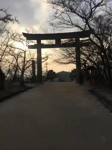 宝満宮竈門神社の鳥居