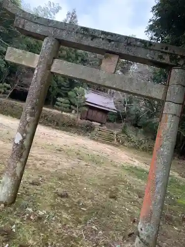 若宮神社の鳥居