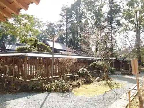 小御門神社の庭園