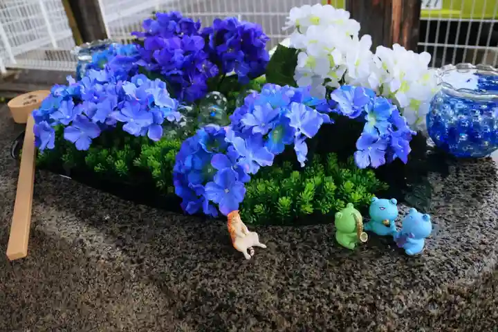 阿邪訶根神社の手水舎