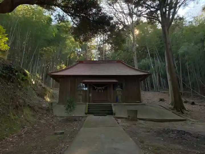 諏訪神社の本殿・本堂