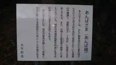 あんばさまの歴史