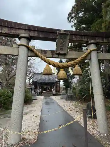 八幡神社の鳥居