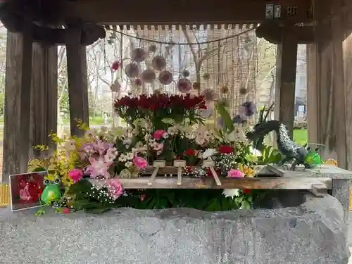 彌彦神社　(伊夜日子神社)の手水舎