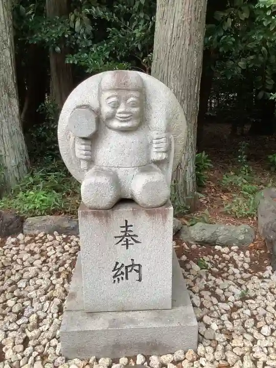 両社宮神社(宮町)の像
