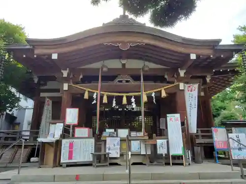 鳩森八幡神社の本殿・本堂