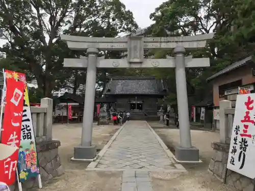 菅生神社の鳥居