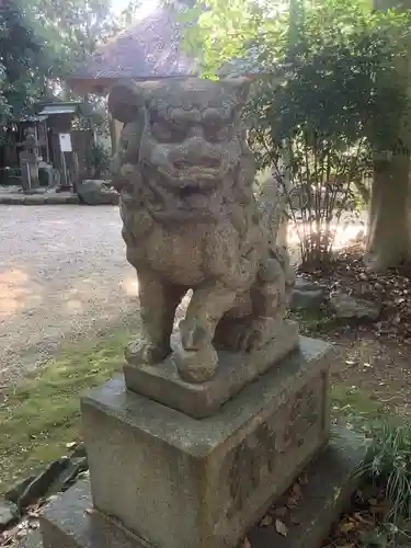 萱津神社の狛犬