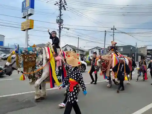 鬼越蒼前神社のお祭り