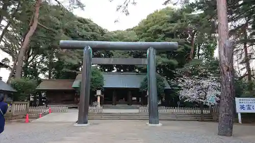 埼玉縣護國神社の鳥居