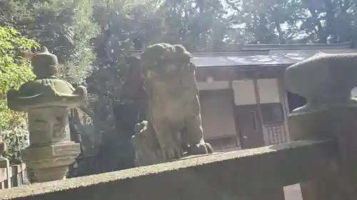 諏訪神社の狛犬