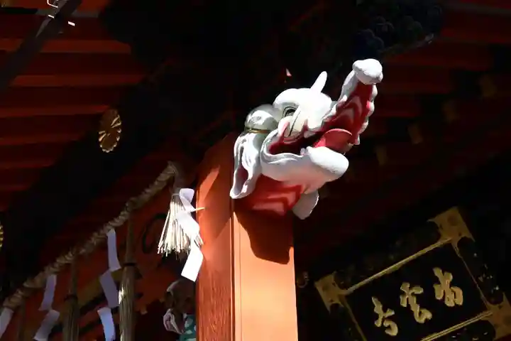 毘沙門堂門跡の狛犬