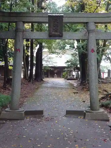 東蕗田天満社の鳥居