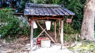 守綱神社の手水舎
