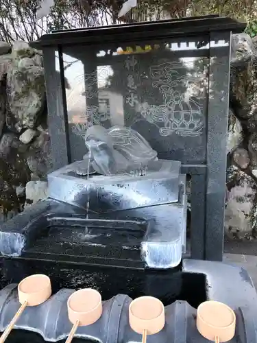 八幡竃門神社の手水舎