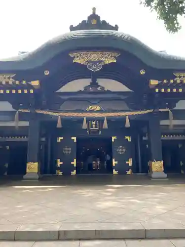 穴八幡宮の本殿・本堂