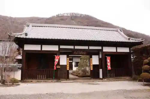大藏經寺の山門・神門