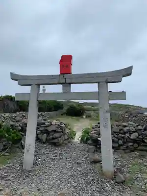 夢崎明神の鳥居