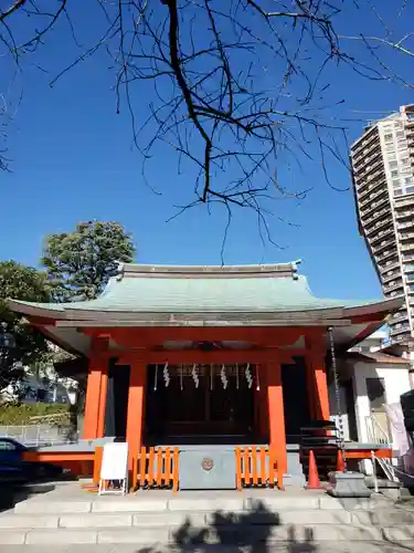 麻布氷川神社の本殿・本堂
