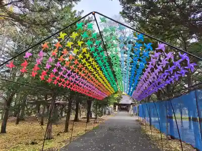 東神楽神社の芸術