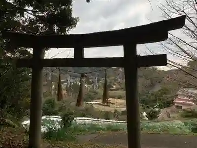 鶴ヶ峰八幡神社の鳥居