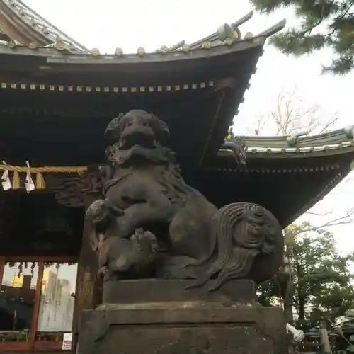 荏原神社の狛犬