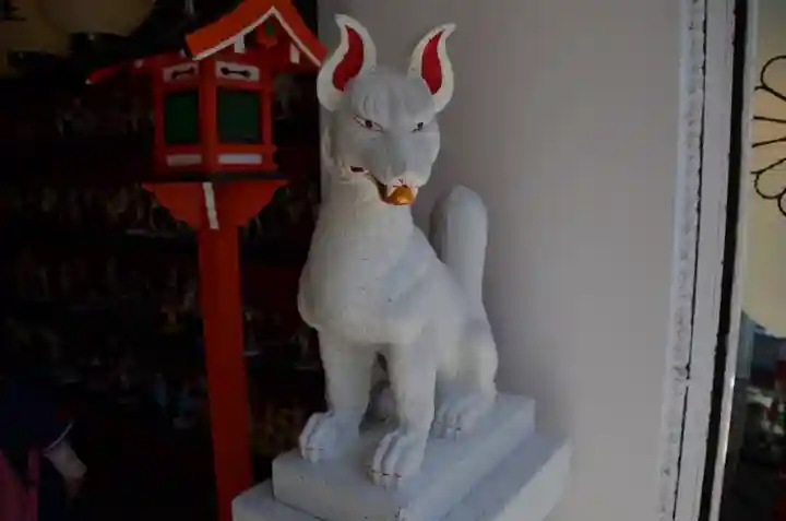 秋葉原神社(2017年閉鎖)の狛犬