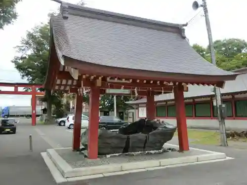 北海道護國神社の手水舎