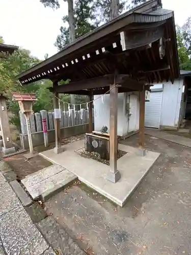 熊野神社の手水