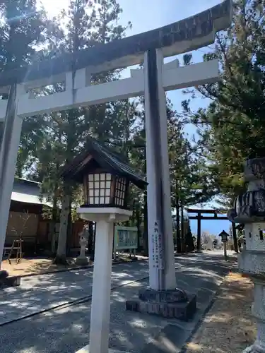 山梨縣護國神社の鳥居