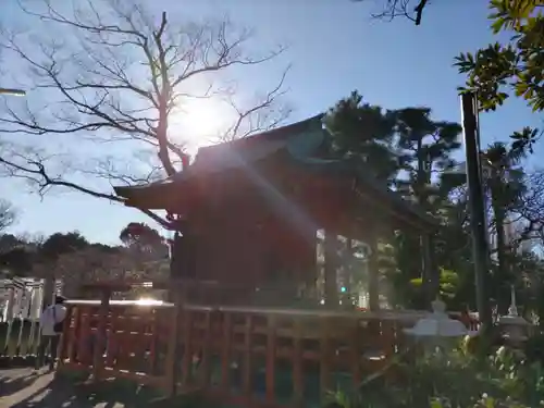 旗上弁財天社の本殿・本堂