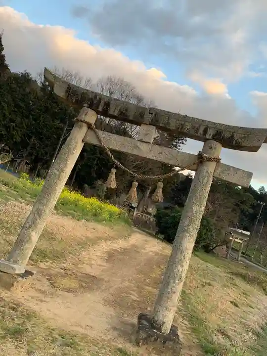 深野八幡宮の鳥居