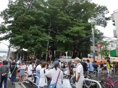 十条冨士神社の周辺