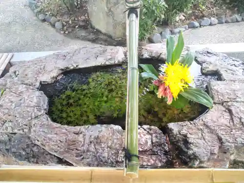 阿智神社の手水舎