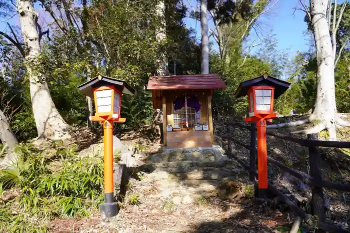 西坂ねこ稲荷神社の本殿