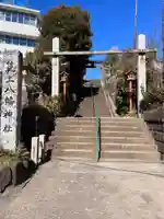筑土八幡神社の鳥居