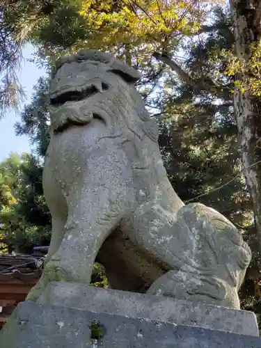 笹津神社の狛犬