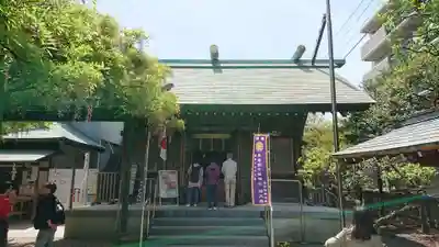 國領神社の本殿・本堂