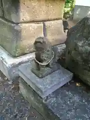 熊碓神社の狛犬