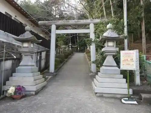 大和国鹿島香取本宮の鳥居