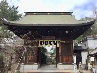 小倉祇園八坂神社の山門・神門